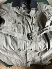 Vintage BURBERRYS England Coat size 8 XX - Long  No lining. Some wear 