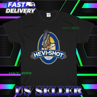NEW SHIRT HEVI SHOT DUCK LOGO T-SHIRT FUNNY AMERICAN USA UNISEX SIZE S-5XL