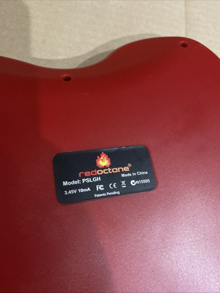 PS2 GUITAR HERO Wired Guitar Controller Red Tested And Working | eBay