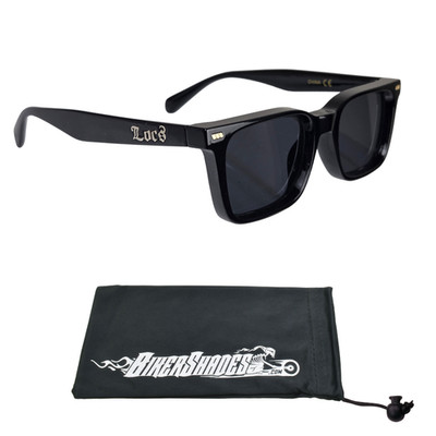 LOCS Super Dark Street Shades Modern Gangster Sunglasses Vintage Square