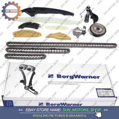 Genuine BorgWarner Timing Chain Kit For VW Passat Jetta Golf Audi A4 Q5 1.8 2.0T