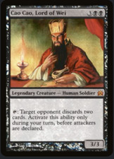 1x FOIL Cao Cao, Lord of Wei (FTV: Legends)! NM/M Free Shipping!