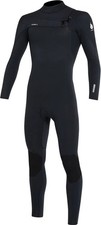 O'Neill Hyperfreak Fire 4/3 Chest Zip Wetsuit Mens Black Size Multiple 5512 New