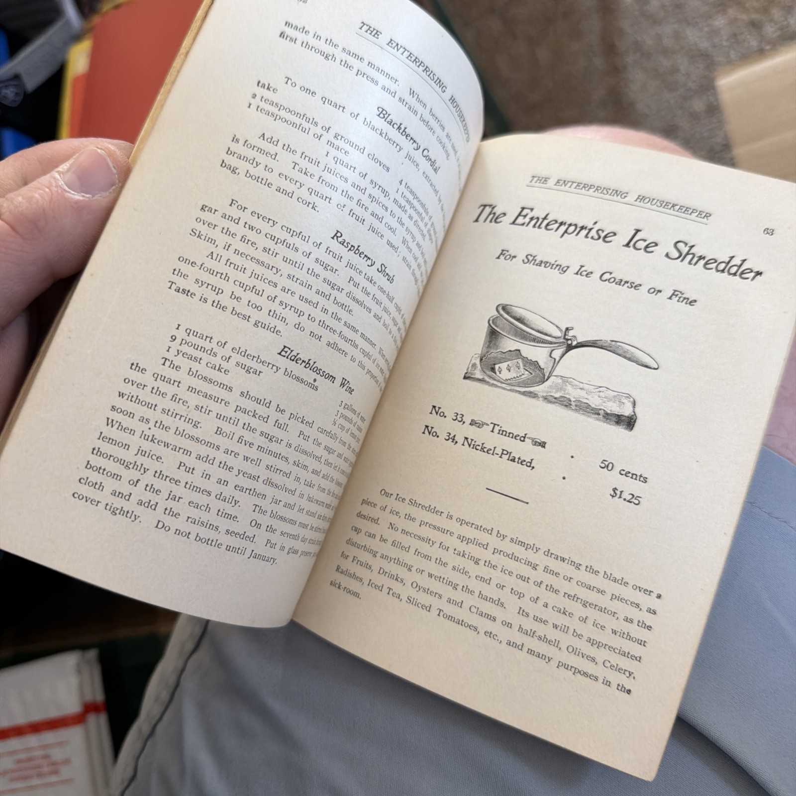 1898 The Enterprising Housekeeper Booklet H.M. Hooker & Co. Cooperstown, NY thumbnail 6