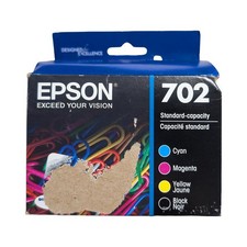 V9-N Epson Standard 702 Black Cyan Yellow Magenta Ink Cartridges EXP: See ⬇️