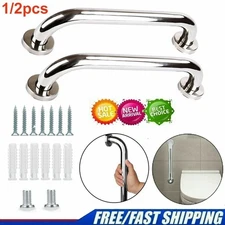 Stainless Steel Shower Grab Bar Bathroom Safety Shower Handle for Elderly