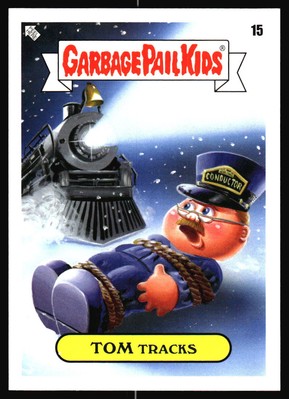 2022 Topps Garbage Pail Kids: Book Worms Tom Tracks #15 Gross Adaptations