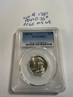 1947-D Washington 90% Silver Quarter Certified by PCGS  MS65  Lot# 1381