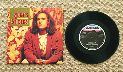 CURTIS STIGERS - I WONDER WHY, A 2-TRACK 7'' VINYL, ARISTA, 114716 (1991) EX/EX