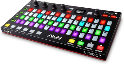 AKAI Professional FL Studio 64 Pad USB MIDI Controller/RGB Clip/Drum Pad Ma