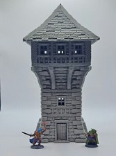 3d Printed Tabletop Terrain Wizards Tower 28mm DnD, Tabletop, RPG, Wargame
