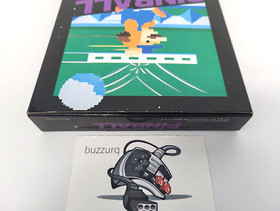Pinball Nintendo NES Black Box 5 screw Hangtab Early Print - Near Mint - USA