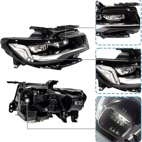 Passenger Full LED Headlight For 2021-2024 Cadillac Escalade Chrome Headlamp RH - Picture 6 of 15