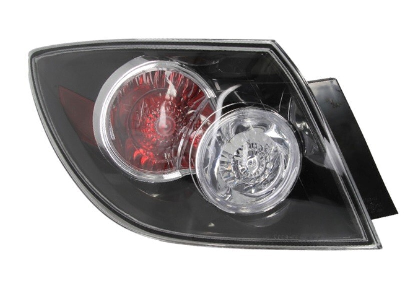 Feu arrière gauche Mazda 3 Hatchback avec plastique rouge anti-UV