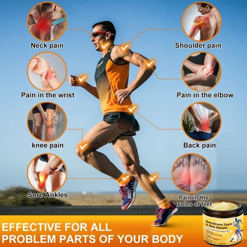 1-5x Botulinum Toxin Bee Venom Pain Bone Cream Bone Healing Creams Back Relief - Picture 2 of 9