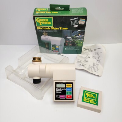 NOS - Green Thumb Digital single outlet programmable electronic water timer