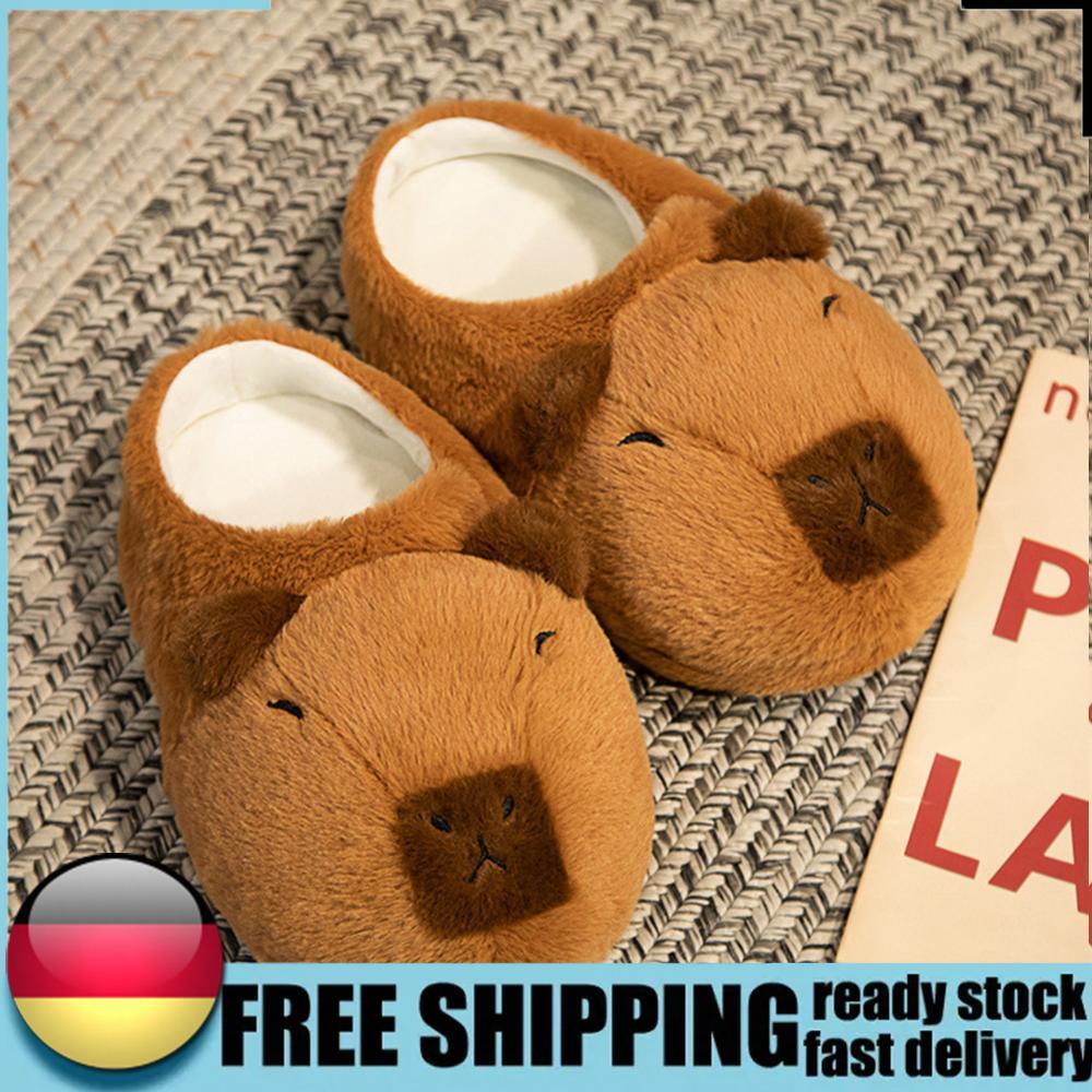 APL Pantofole da casa donna Capybara morbide Capybara pantofole per animali da interno casa