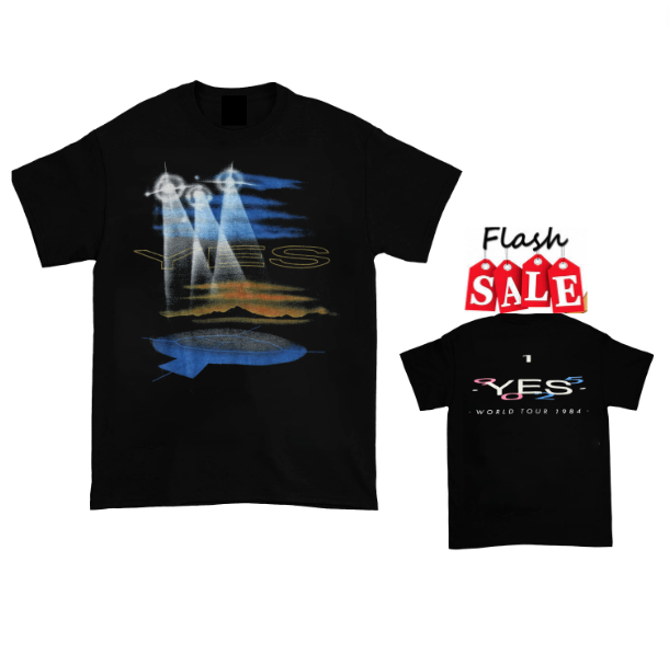 90s 『yes』 tour T black fade XL USA 【公式通販】