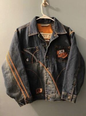 Rocawear Grand Prix Jean Jacket - Size M 10/12 [Clothing 030]