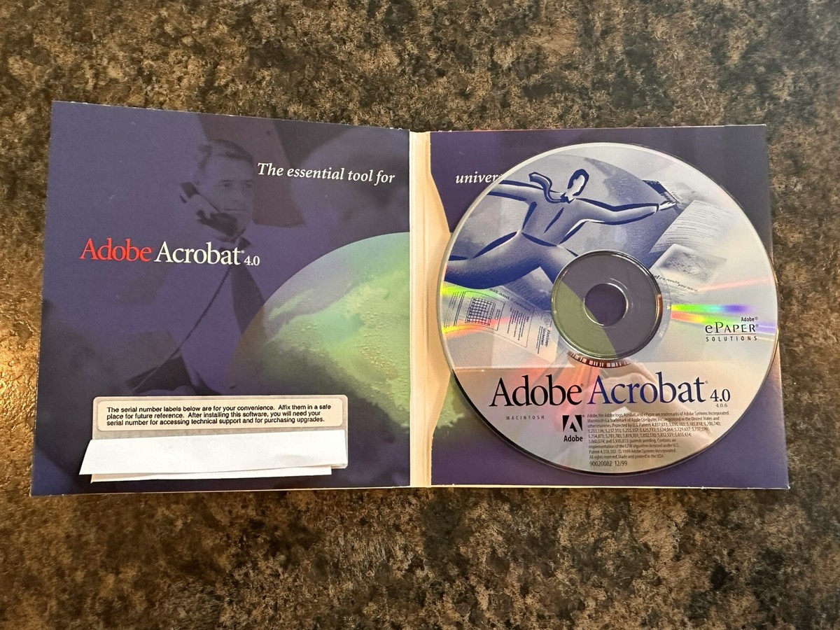 【中古】 Windowsで使うAdobeAcrobat4．0 Adobe Acrobat 4.0 Original Disc in Package - for Windows NICE | eBay