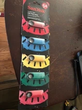 NEW SanDisk Cruzer Dial USB Flash Drive 64 GB BLUE, GREEN or pink