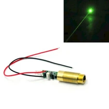 1pc Industrial/Laboratory 532nm 50mW Green Dot Laser Diode Module 12x35mm