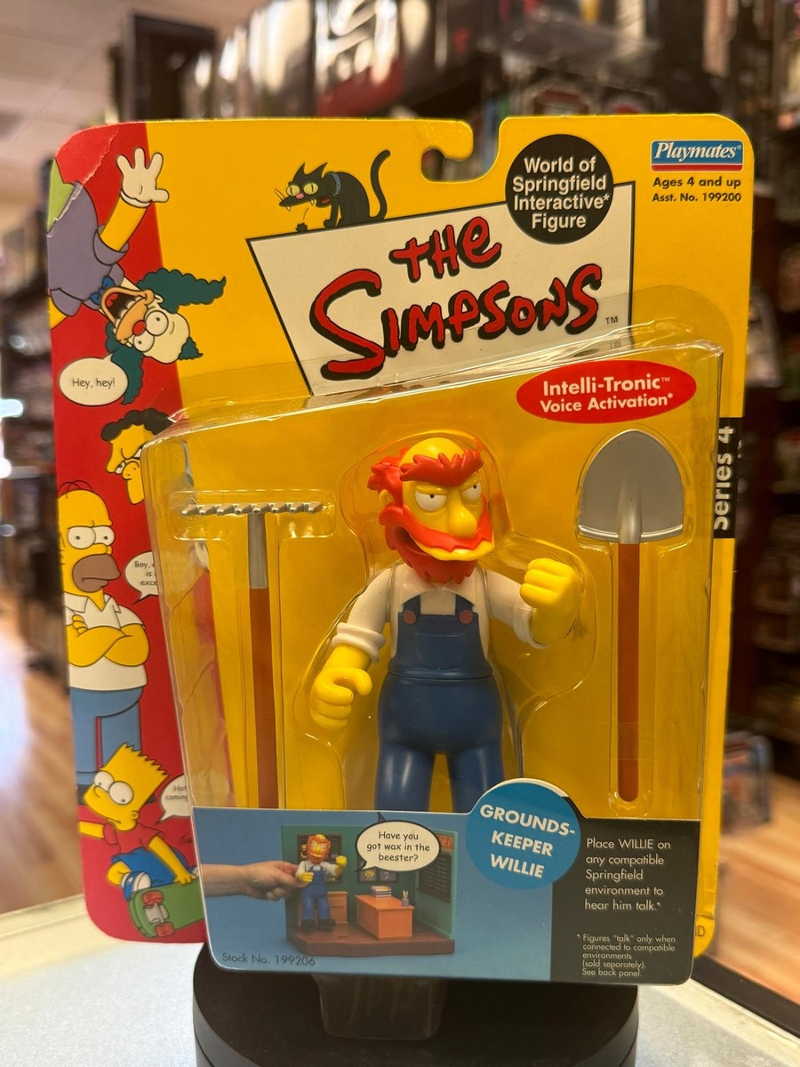 Grounds Keeper Willie (Vintage Simpsons, Playmates) SEALED | eBay