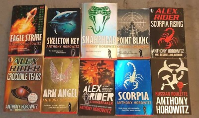 Alex Rider, Anthony Horowitz 10 book collection set, Scorpia