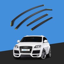 Audi Q7 MK1 4L 2005-2015 5 Door SUV Wind Deflectors 4pc Tinted