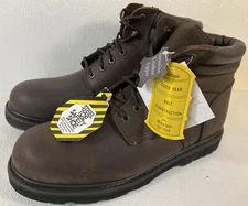 Adventuridge NEW Steel Toe Oil Resistant Leather Work Boots Size 13 Men’s