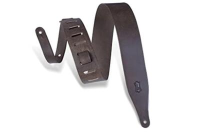Levy's Leathers 2.5'' Distressed Veg-Tan Leather Leather Guitar Strap with 