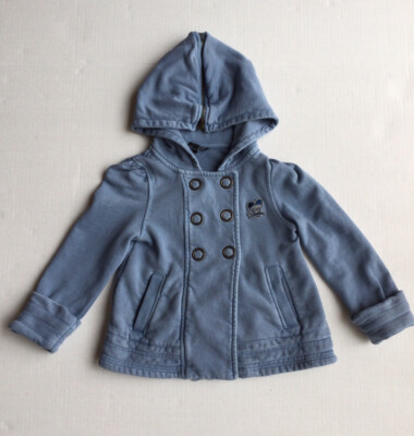 Little Marc Jacobs Girls Coat Jacket Light Blue Size 4A 