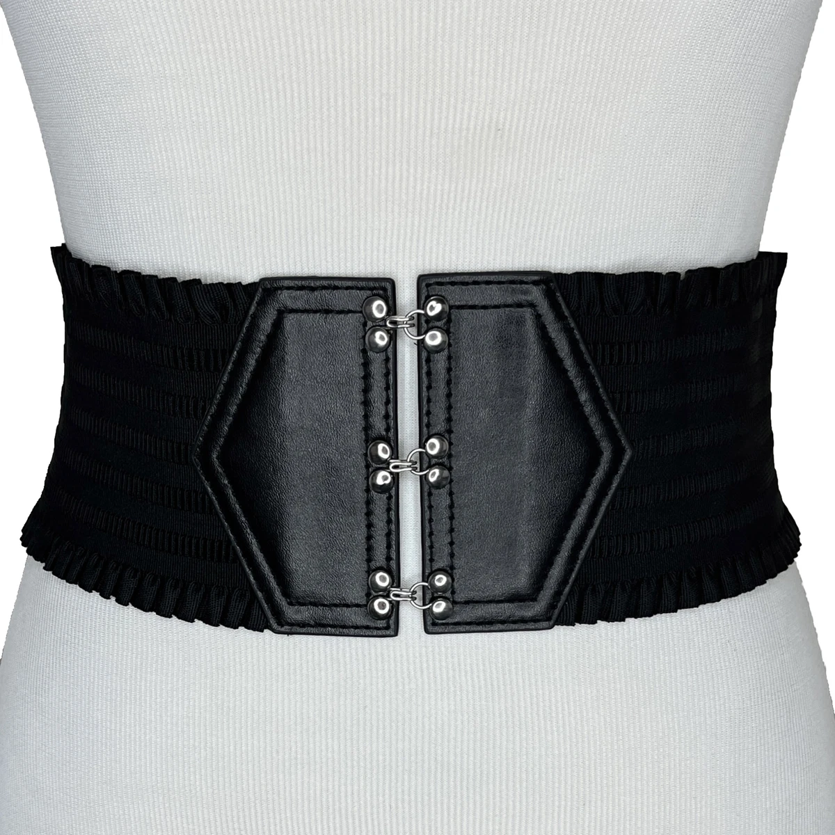 Corset Belt Wide Black Belts for Women for sale | eBay