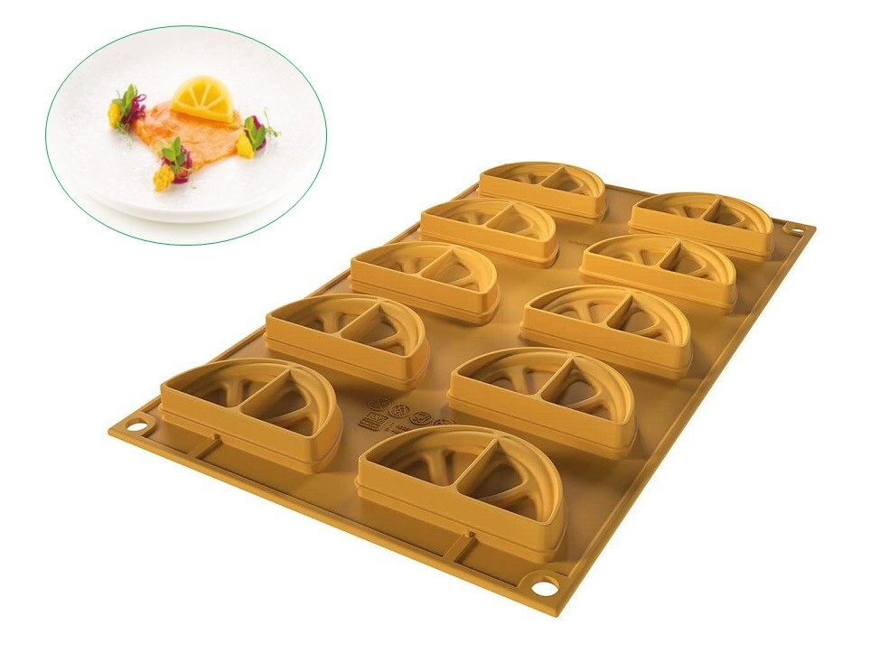 Silikomart Stampo silicone Limone 14 Naturae multiporzione Rotex