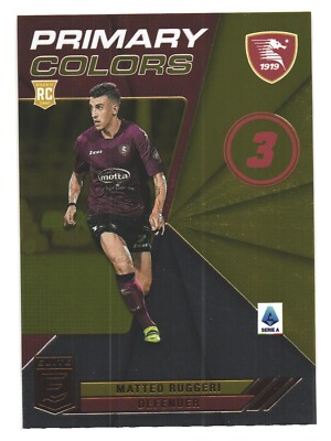 2021-22 Panini Donruss Elite Serie A US Salernitana PrimaryColors Matteo Ruggeri