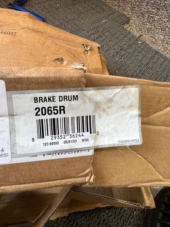Tambor de freno-R-Line Raybestos 2065R para Chevrolet Suburban 1971-1989 negro Foto 3 de 4