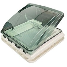 Sky Light Dome Motorhome Campervan Horsebox Roof Vent Skylight 500mm x500 Black