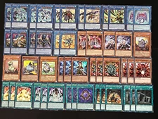 YUGIOH NEKROZ DECK- BRIONAC- TRISHULA- VALKYRUS- UNICORE- CLAUSOLAS- RITUAL NM