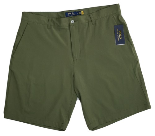 Men's Polo Ralph Lauren Army Green Stretch Beach Swim Shorts 36 NEW $89+ NICE - Picture 6 of 6