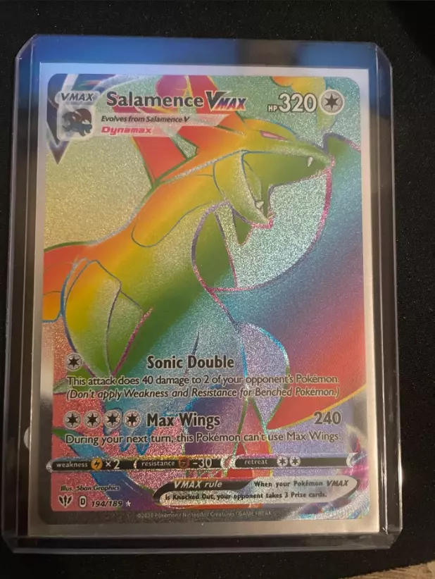 Salamence-VMAX (194/189), Busca de Cards