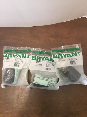 Bryant 70520NP Locking Plug 20A 125V Nema L5-20 2P 3W Lot of 3