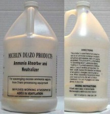 MICHLIN DIAZO AMMONIA ABSORBER AND NEUTRALIZER