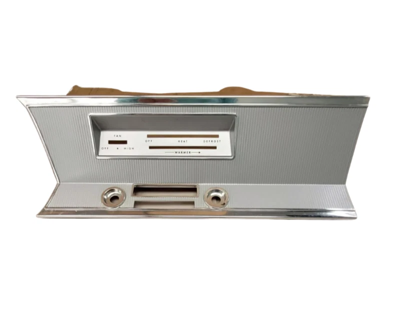 Plymouth Valiant 1967 sello calefacción control y radio bisel NOS 2770565. Foto 2 de 4