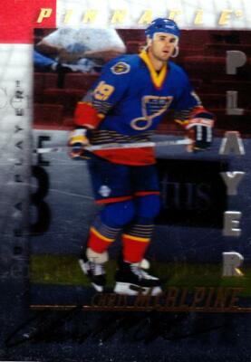 1997-98 Be A Player Auto Die Cut #82 Chris McAlpine