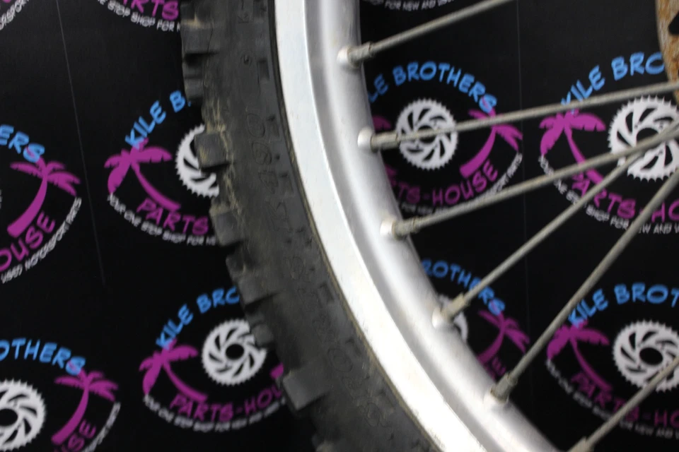 1991 Kawasaki 90-96 KX250 OEM переднее колесо обод ступицы спицы шины 41090-1086 - Изображение 2 из 4