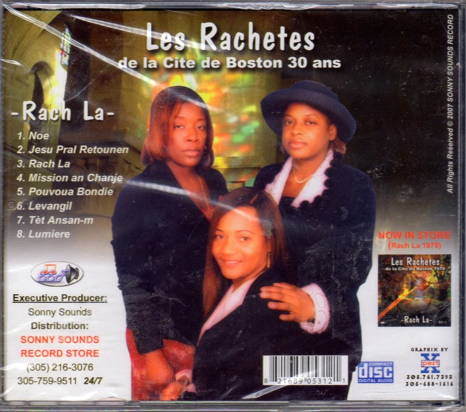 LES RACHETES-de la cite de Boston 30 ans - Rach'La  Klasik Evanjelik ALBUM Foto 2 de 2