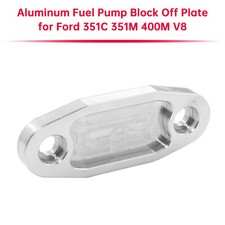 Aluminum Fuel Pump Block Off Plate For Ford 351c 351m 400m V8 1
