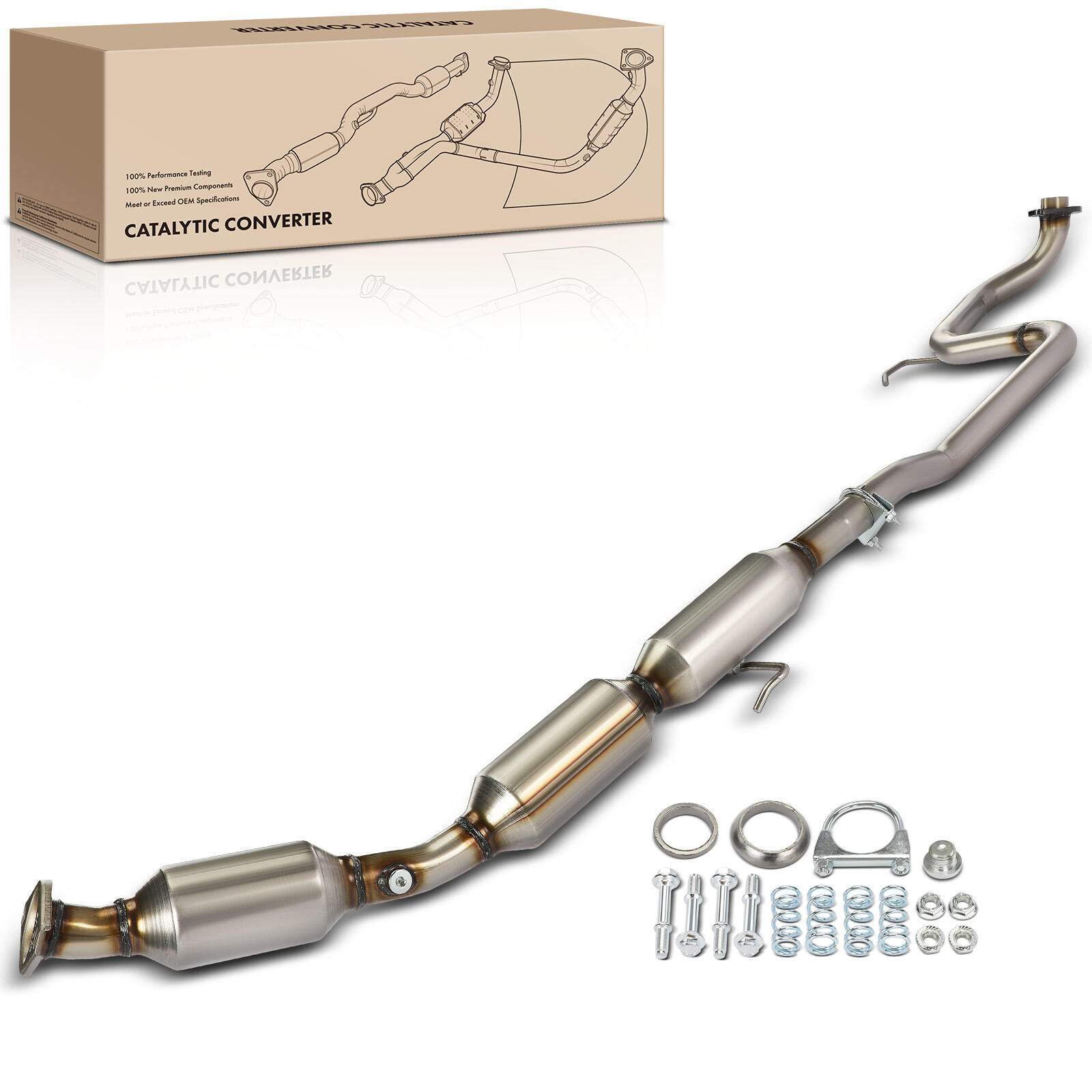 New Catalytic Converter for Toyota Yaris 2006 2007 2008 2009 2010 2011 ...
