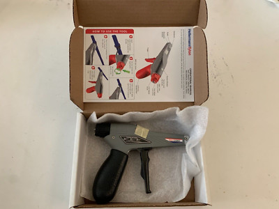 HellermannTyton Mark 7 Tension & Cut-Off Tool Ziptie Cable Tie Gun 