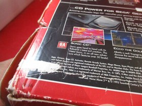 Sega Genesis Model 2 Console w/ Box Controller Cord Sonic Spinball System Manual